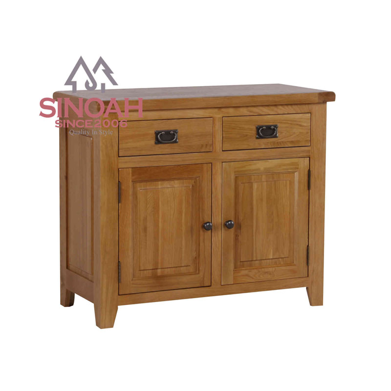 Credenza a 2 ante in rovere rustico